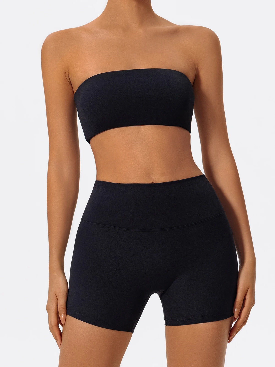 Women’s 2-Piece Strapless Fitness Set