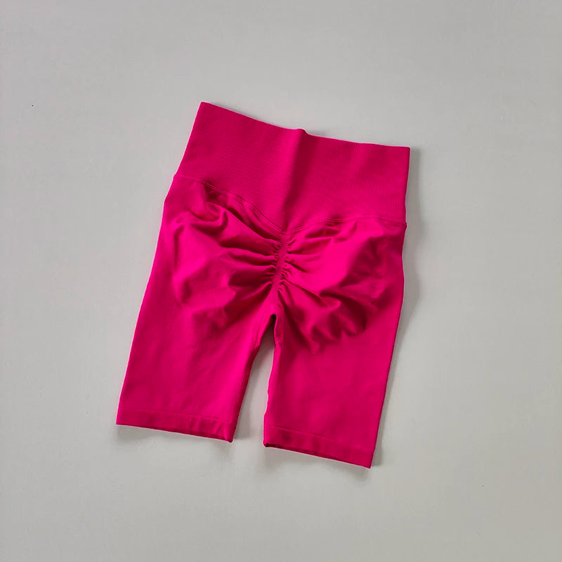 Women’s High-Waist Fitness Yoga Shorts