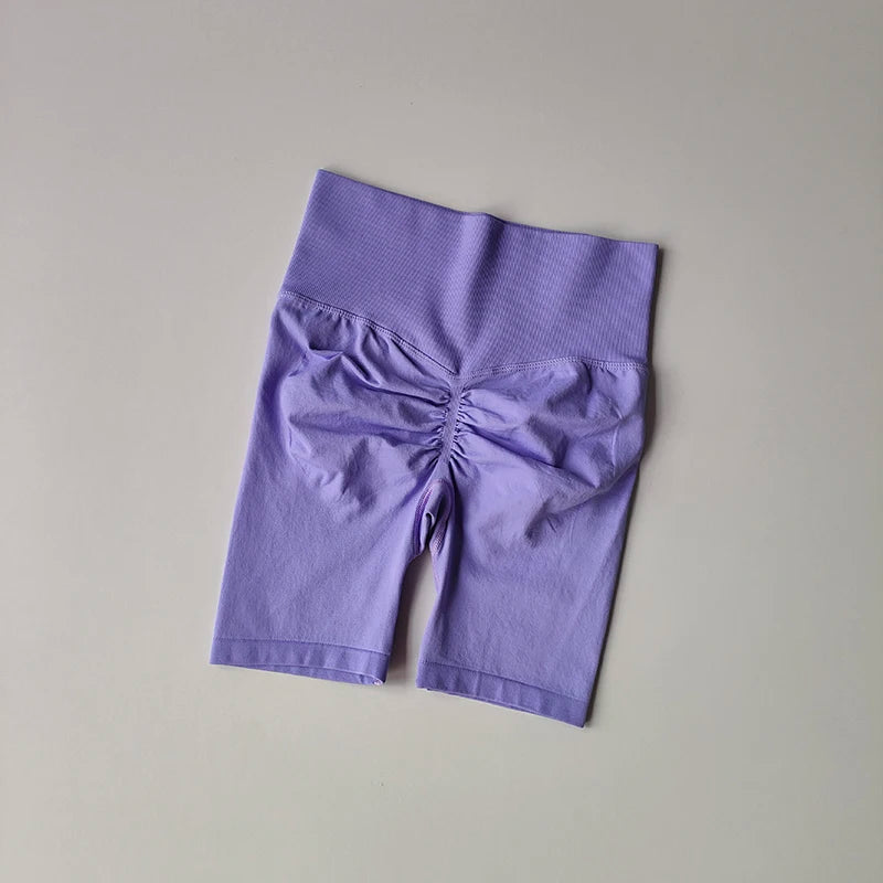 Women’s High-Waist Fitness Yoga Shorts