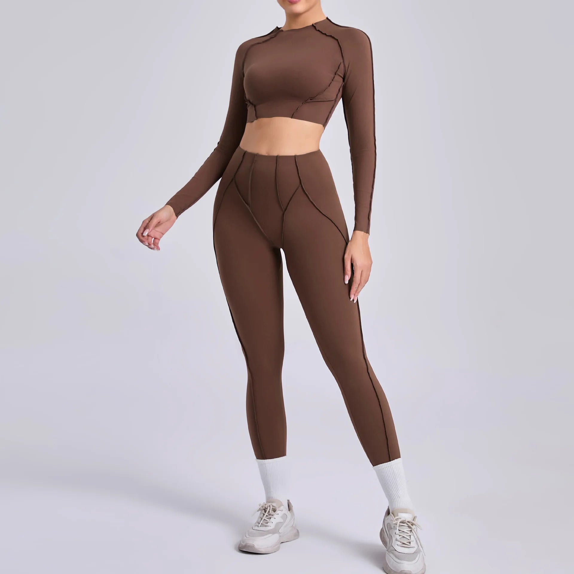 Women’s Seamless Yoga & Workout Set
