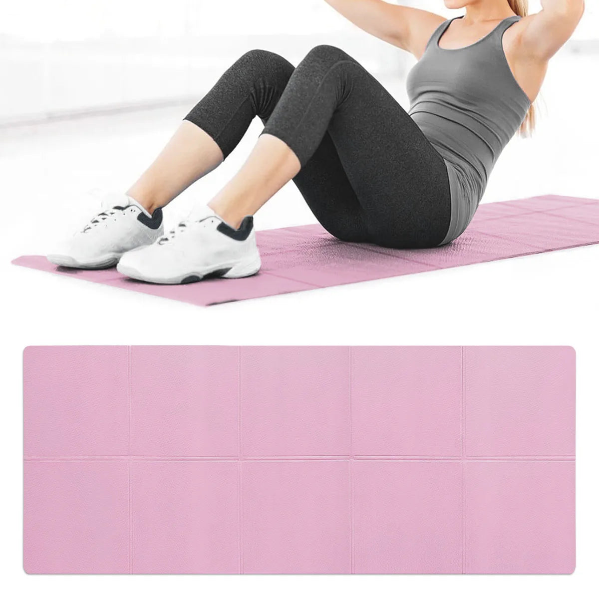 4mm Thick EVA Anti-Slip Yoga Mat