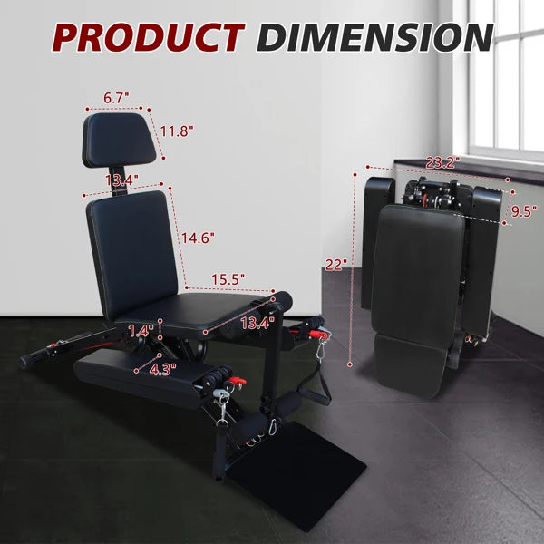 Adjustable Multifunctional Folding Weight Bench