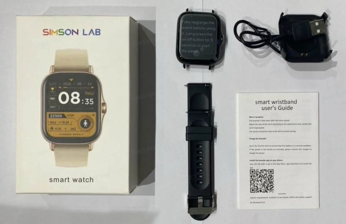 1.44” Bluetooth Smartwatch for Android & iOS