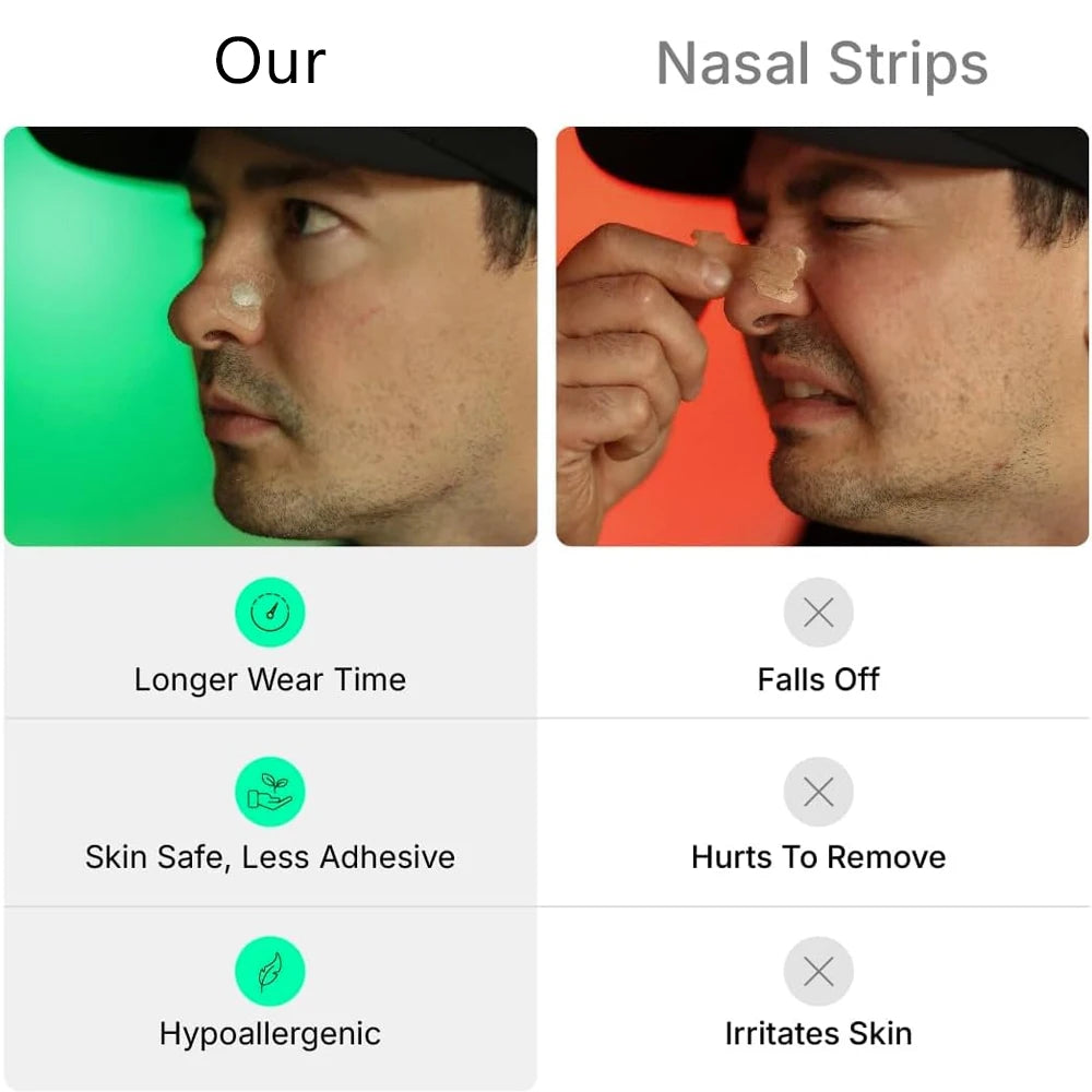 Skin-Safe Magnetic Nose Strips