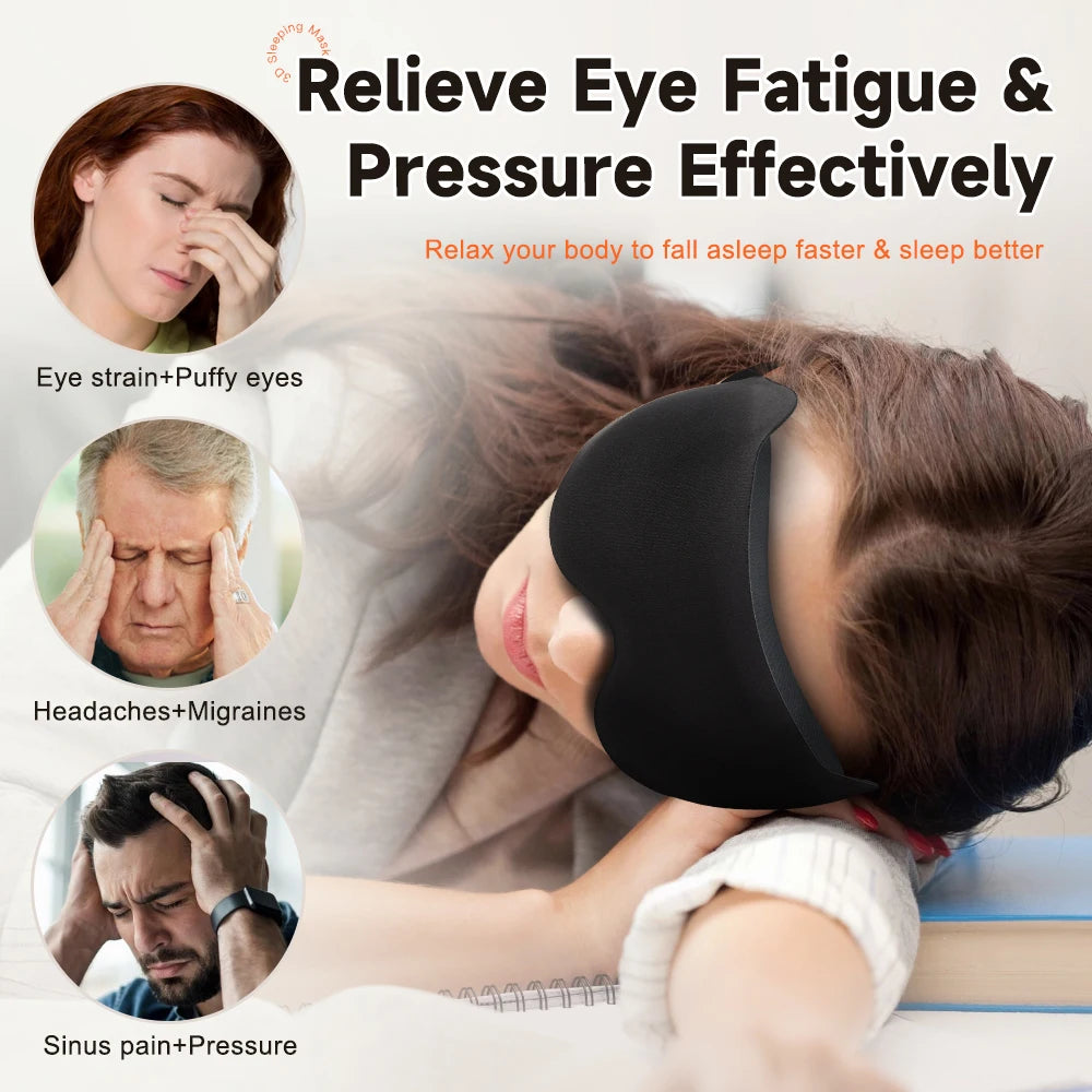 3D Travel Sleep Mask Eye Patch