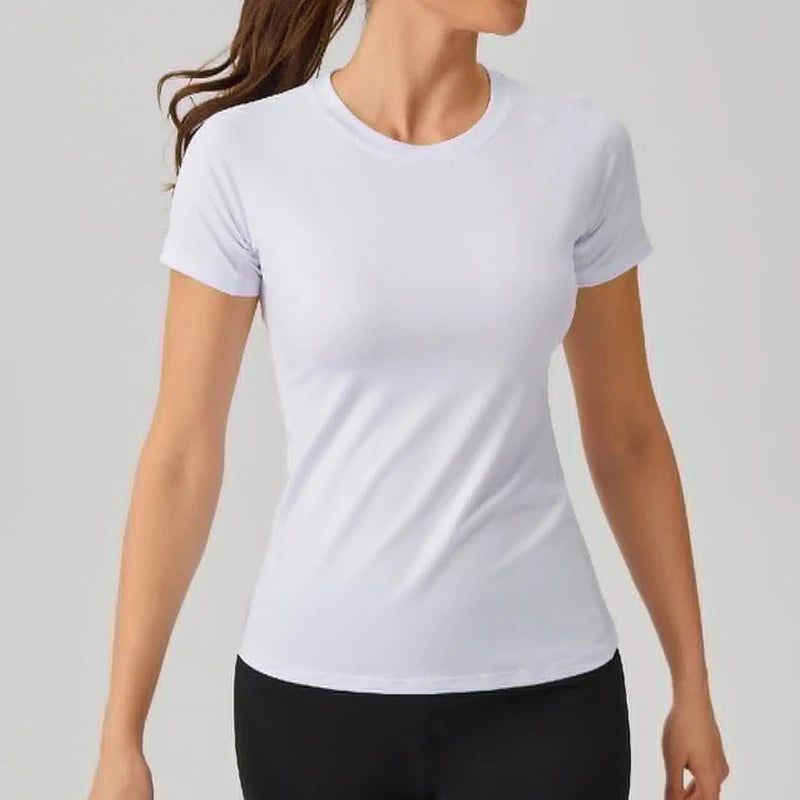 Women’s Compression Short Sleeve Athletic T-Shirt