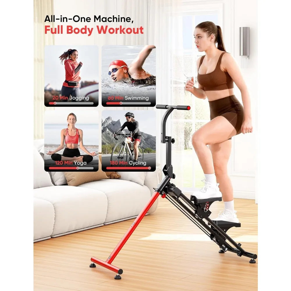 Home Fitness Stair Stepper with Adjustable Levels