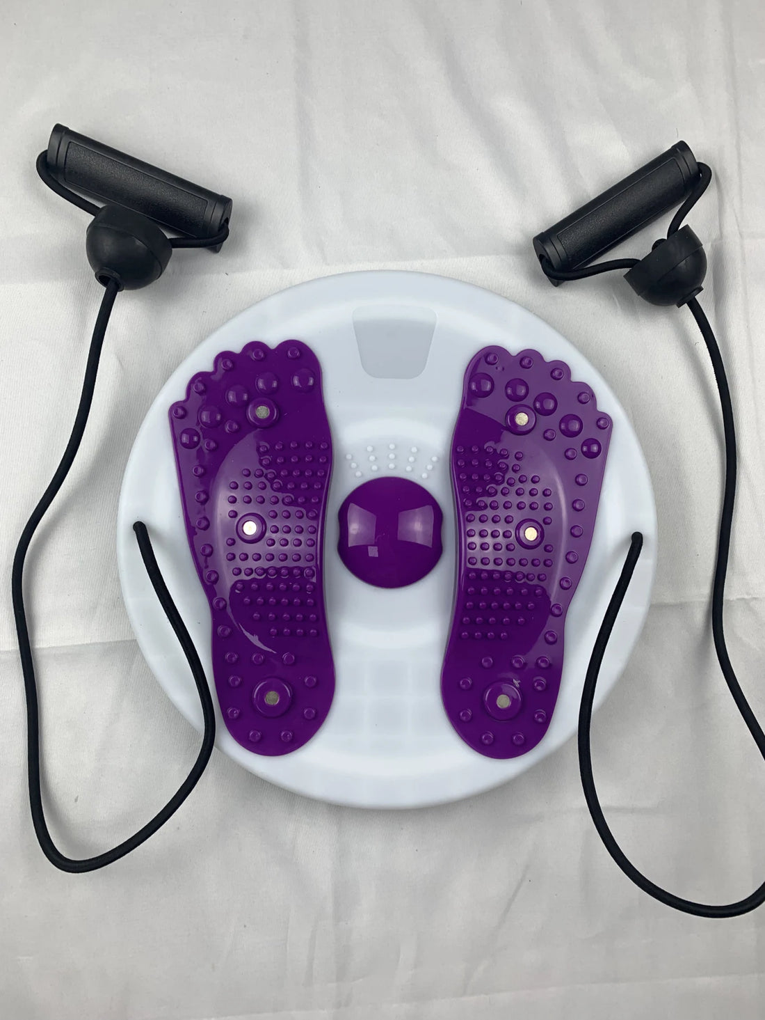 Waist Twisting Disc with Foot Massage – Portable Magnetic Fitness Torsion Board