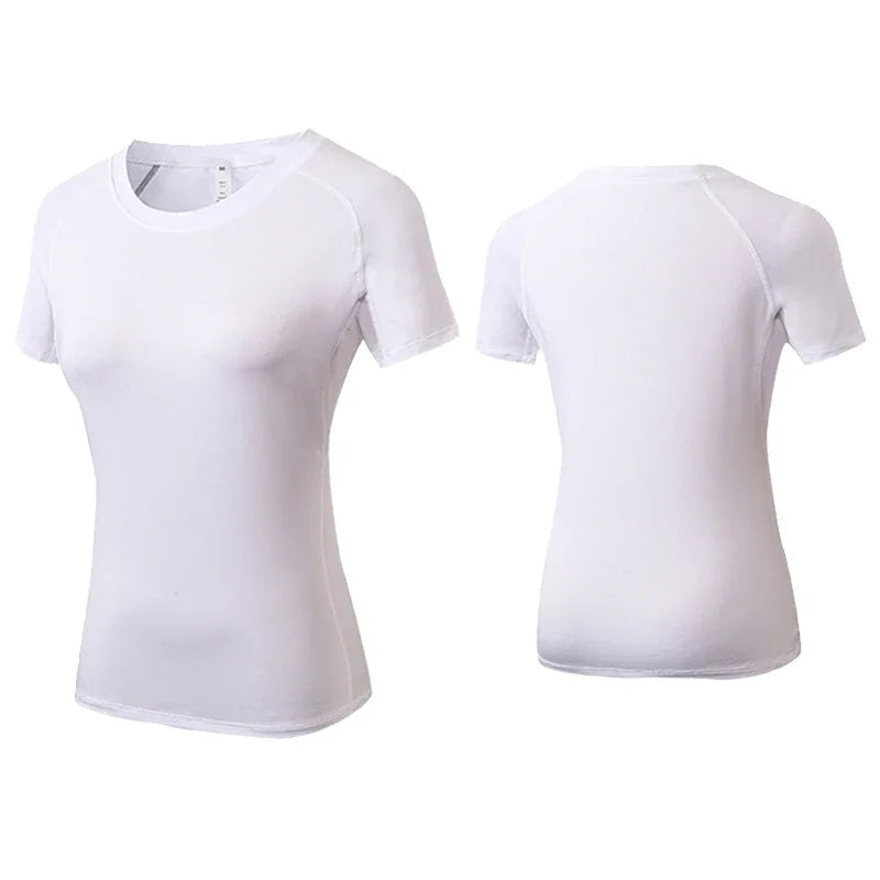 Women’s Compression Short Sleeve Athletic T-Shirt