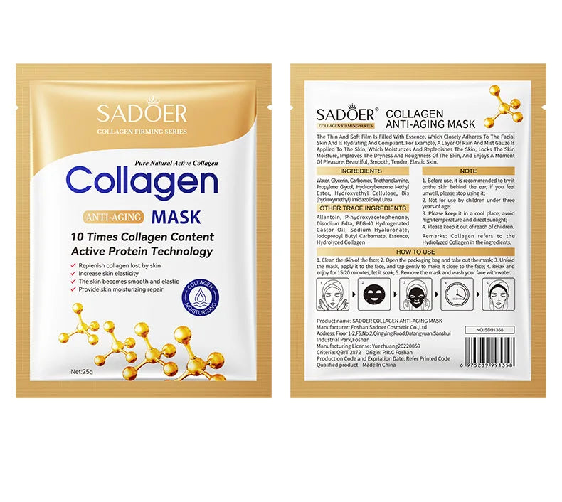 SADOER Collagen Face Mask