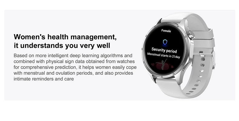 2025 Men’s AMOLED Bluetooth Smartwatch