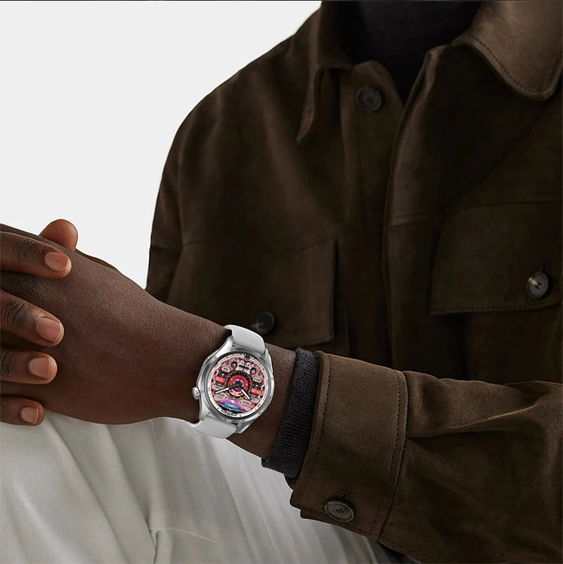 2025 Men’s AMOLED Bluetooth Smartwatch