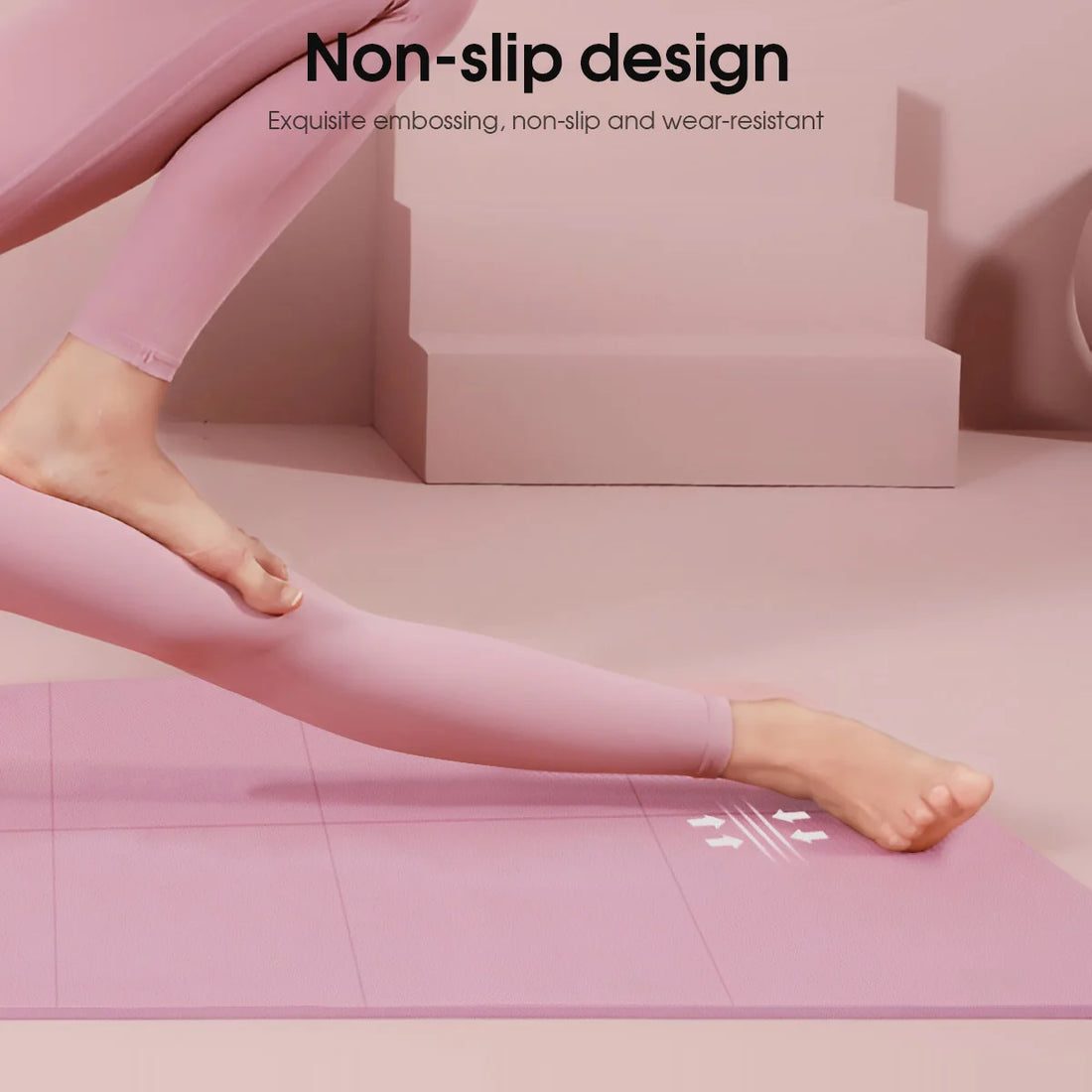 4mm Thick EVA Anti-Slip Yoga Mat