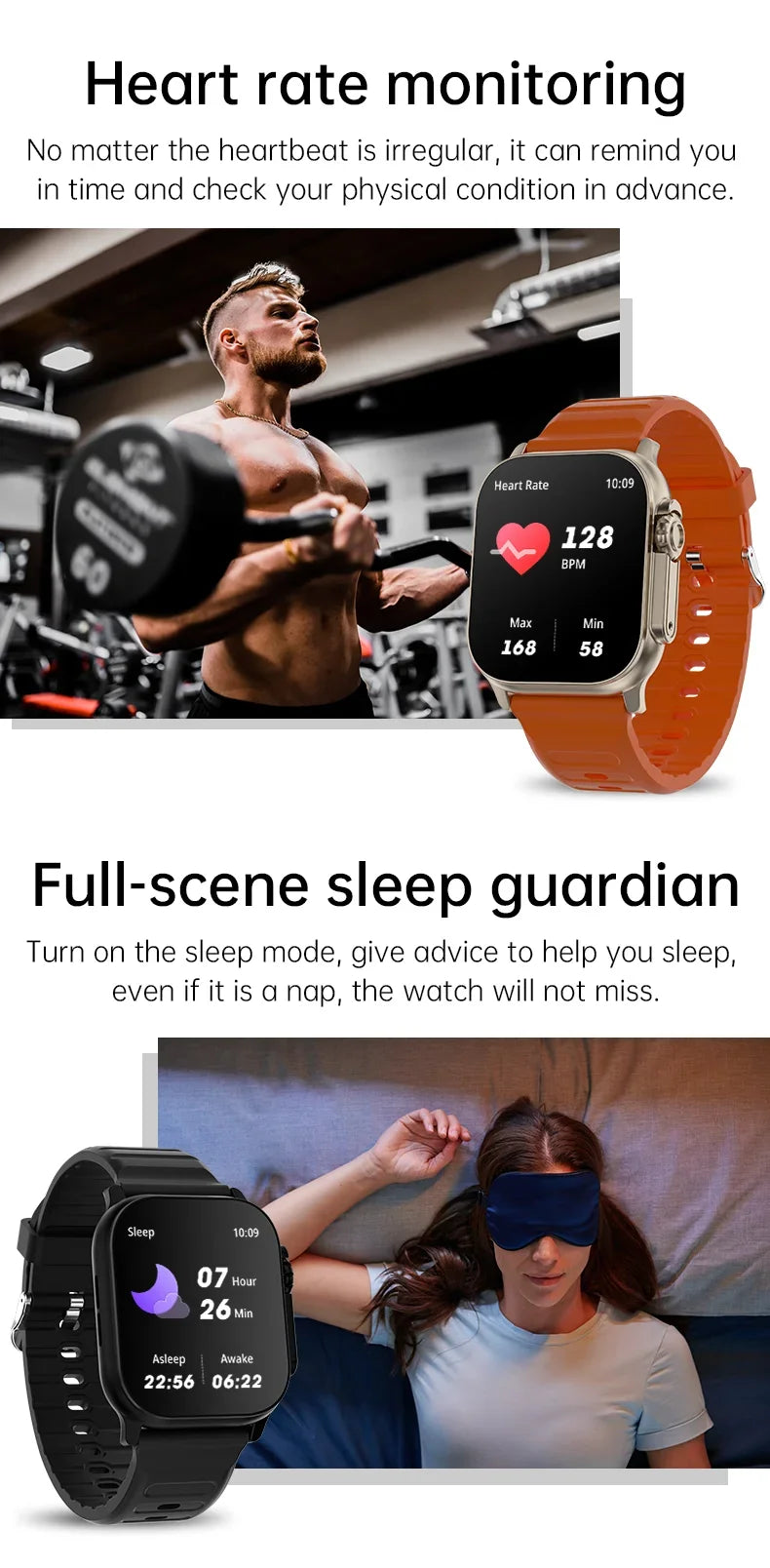 T900 Ultra 2 Smartwatch 49mm – Bluetooth Call, Music, NFC, Wireless Charging, Compatible with Android & iOS