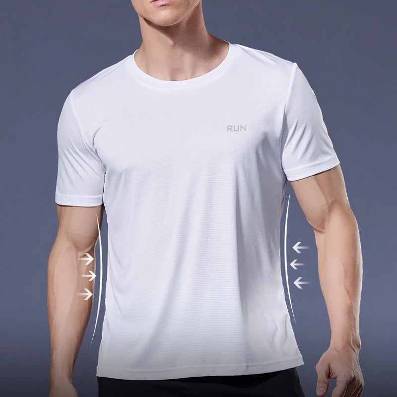 Men’s Quick-Dry Oversized Gym T-Shirt