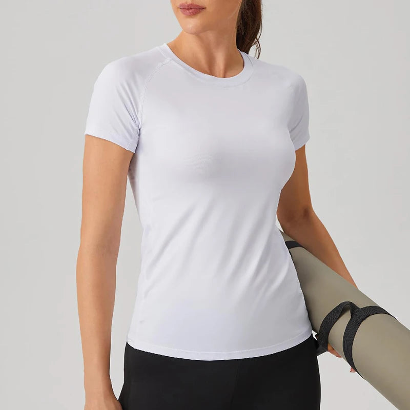 Women’s Compression Short Sleeve Athletic T-Shirt