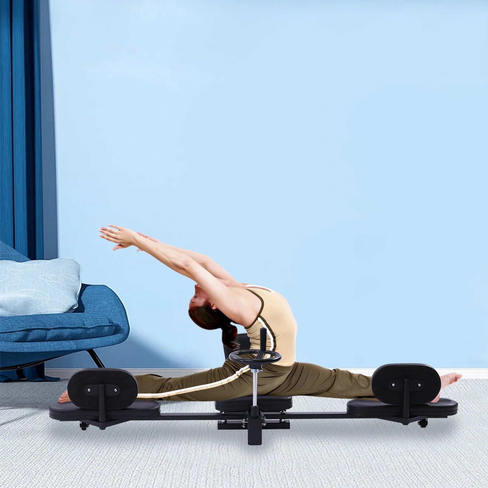 Heavy Duty Leg Stretcher Machine for Flexibility Training