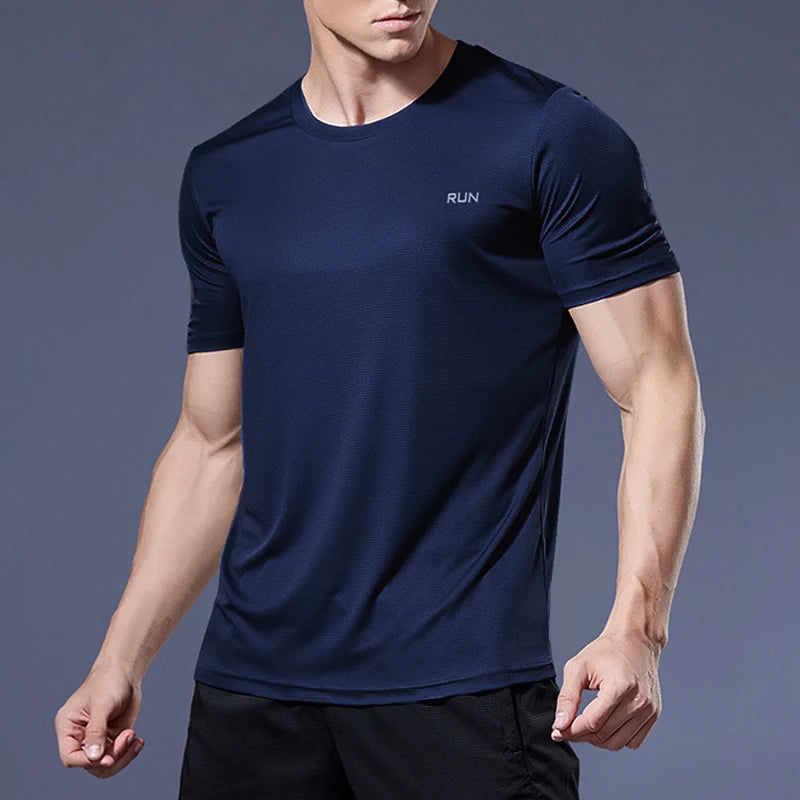 Men’s Quick-Dry Oversized Gym T-Shirt