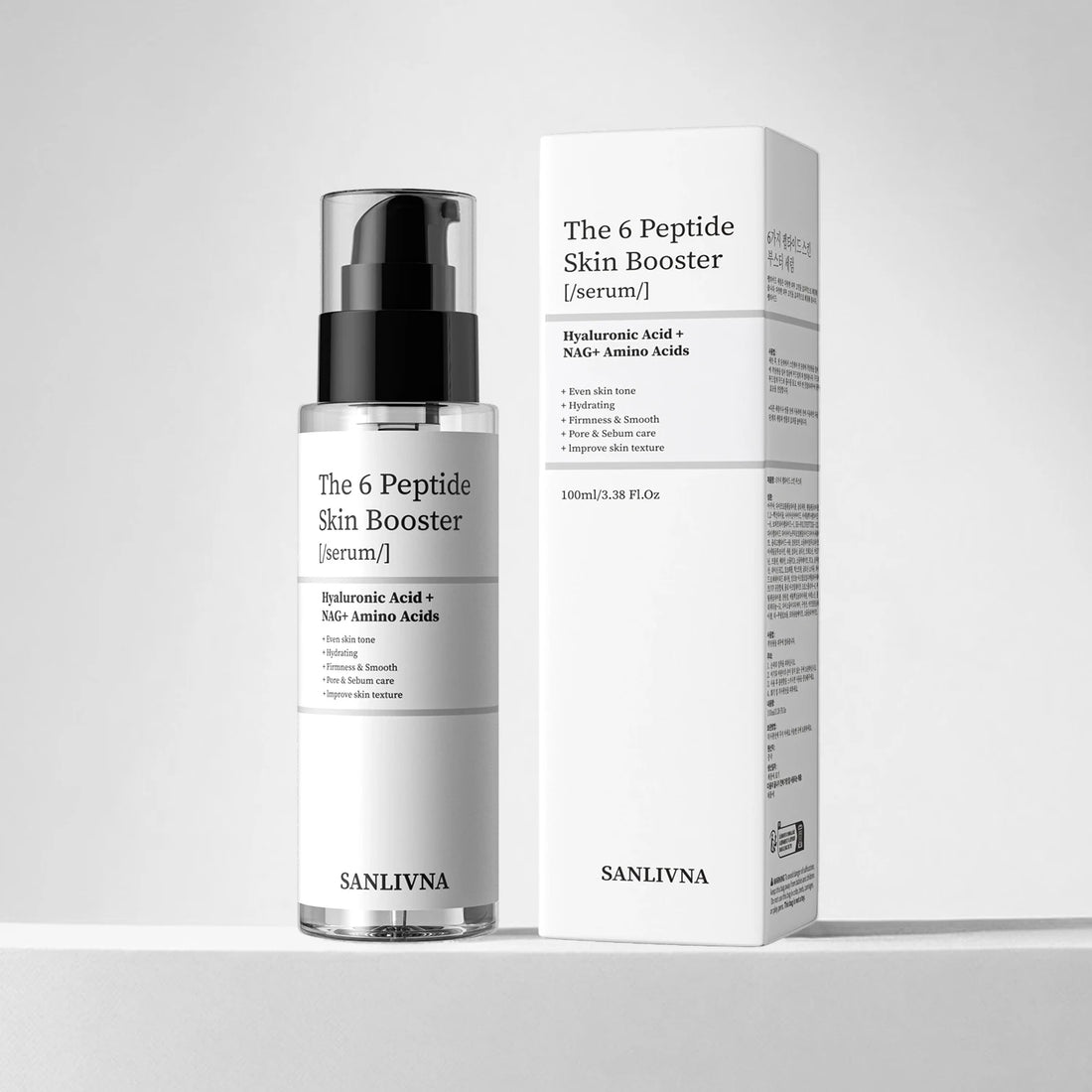 6 Peptide Collagen Essence Skin Care Set