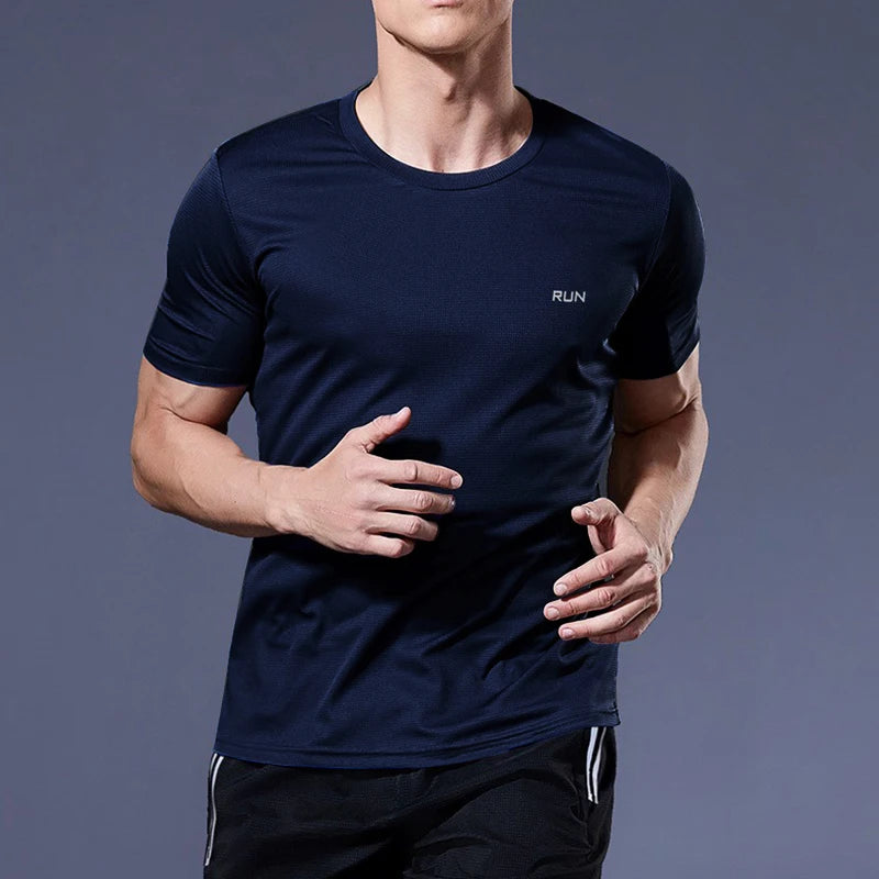Men’s Quick-Dry Oversized Gym T-Shirt