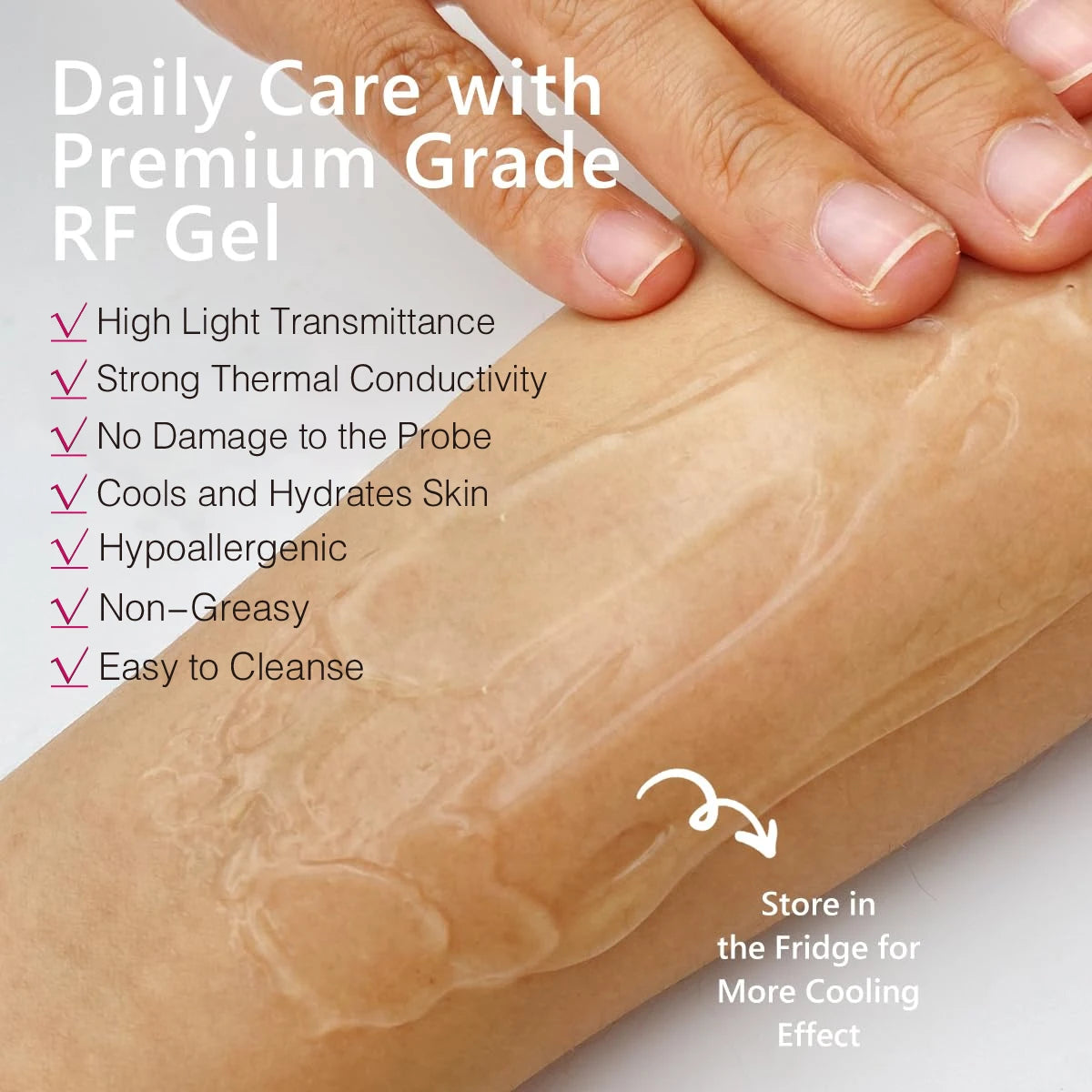 2.5L Gel Conductor Radiofrecuency Cavitacion Clear Contact Gel for Ultrasound Beauty Face and Body Skin Care