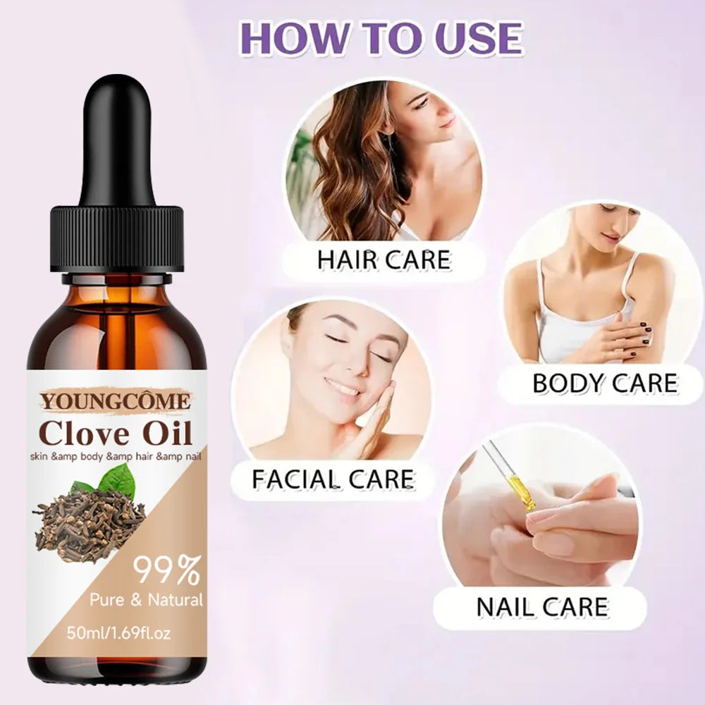 Clove Essential Oil Moisturizing Facial Care