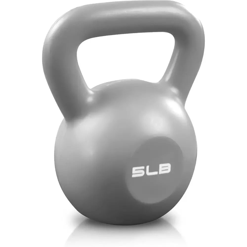 5lbs Vinyl Coated Kettlebell for Women