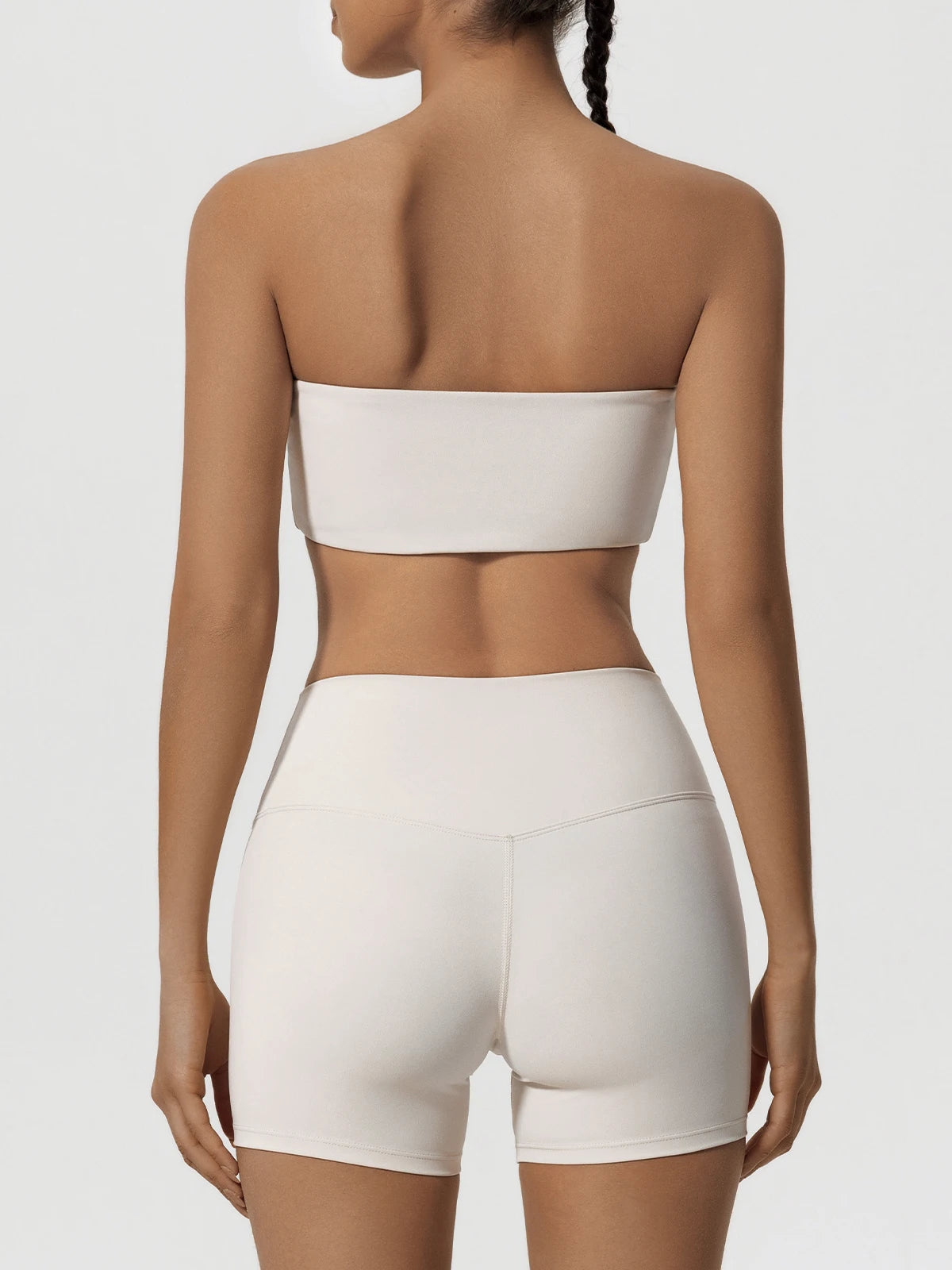 Women’s 2-Piece Strapless Fitness Set