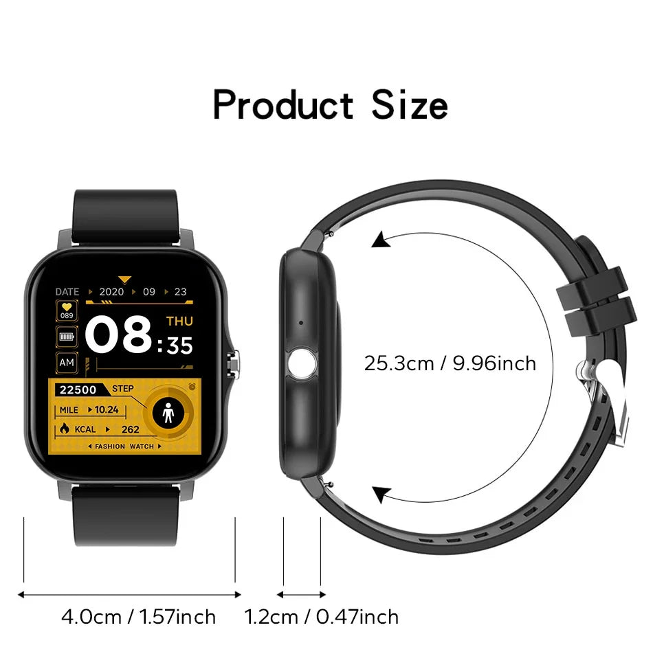 1.44” Bluetooth Smartwatch for Android & iOS