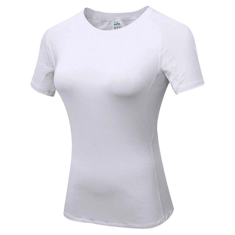 Women’s Compression Short Sleeve Athletic T-Shirt