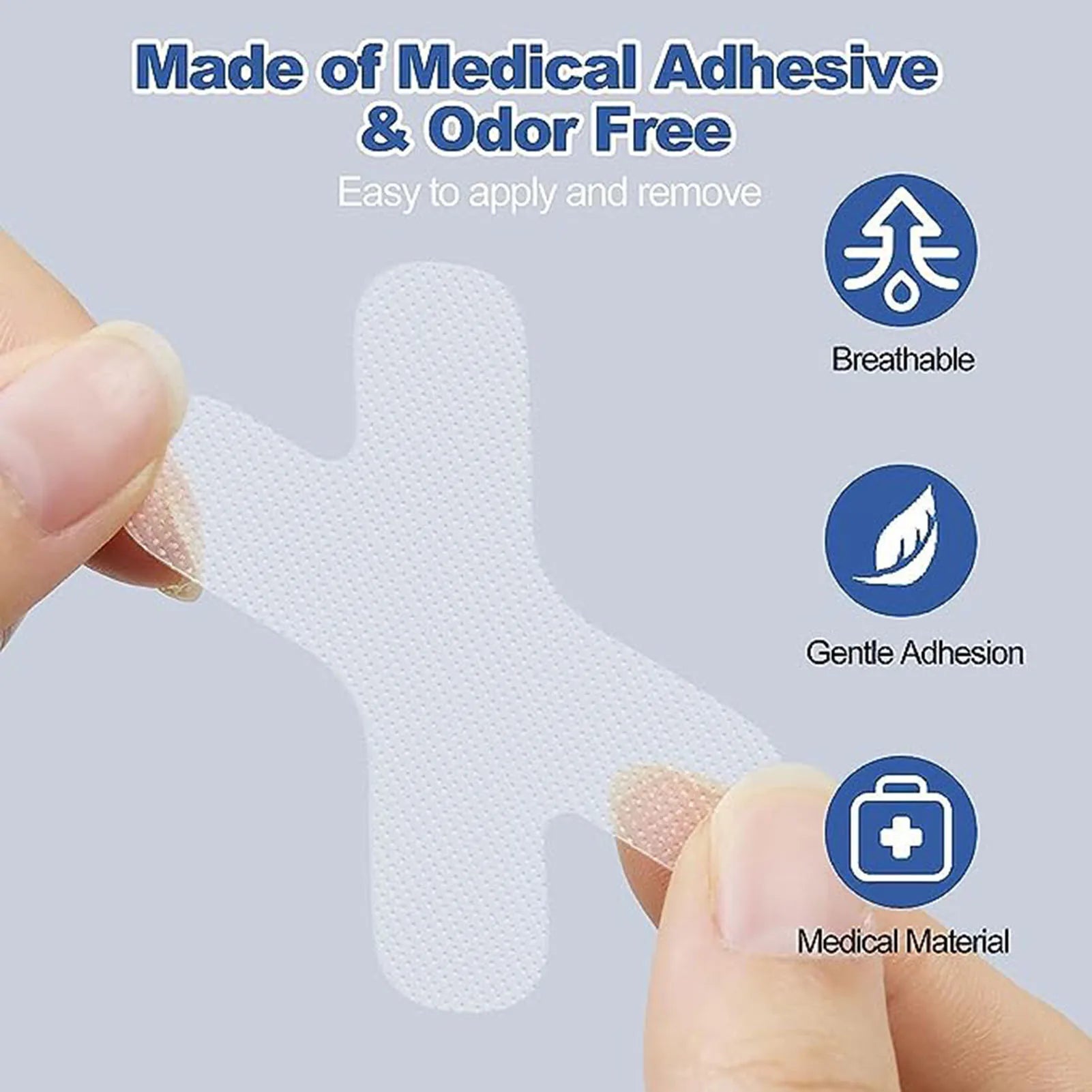 Anti Snoring Mouth Tape & Nasal Strips Set