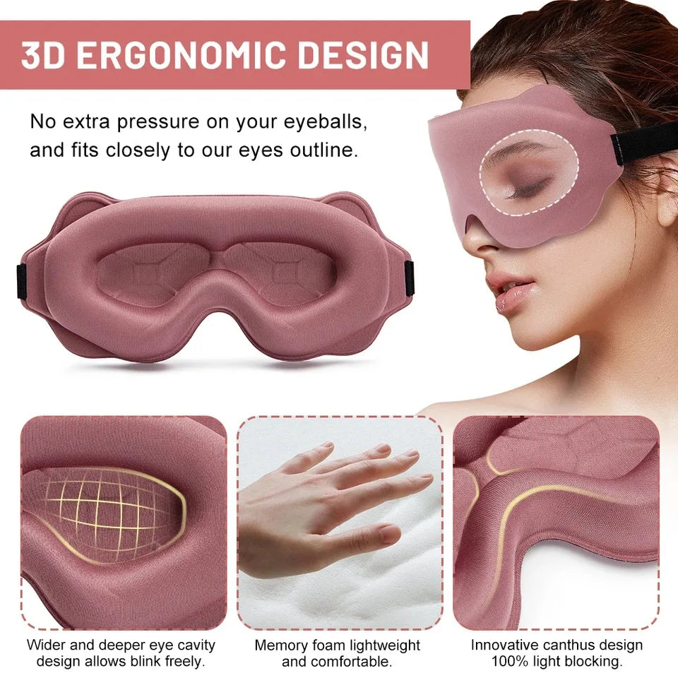 3D Travel Sleep Mask Eye Patch