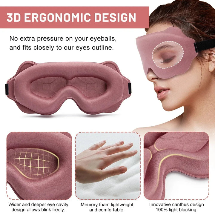 3D Travel Sleep Mask Eye Patch