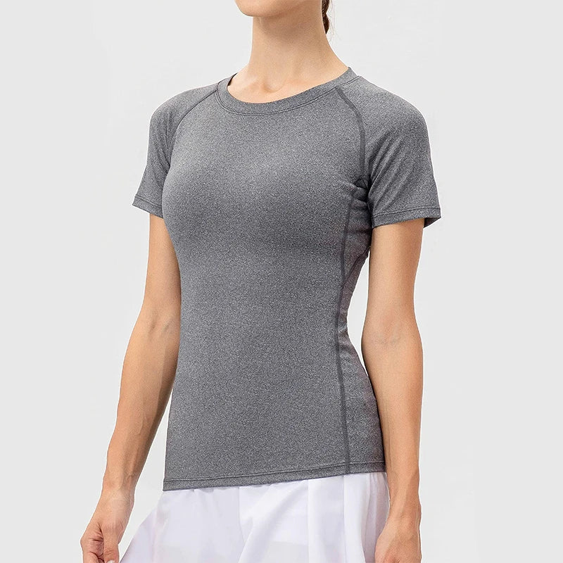 Women’s Compression Short Sleeve Athletic T-Shirt